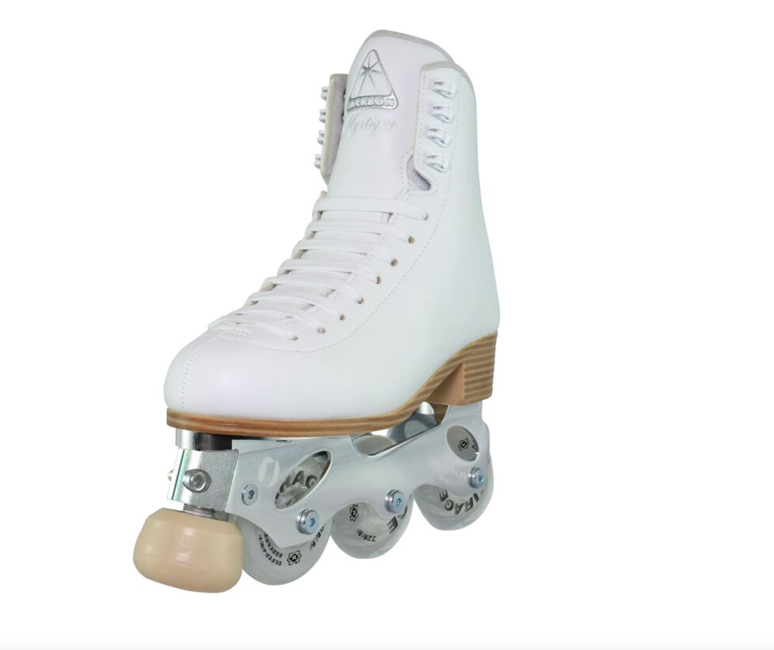 Inline top figure skates